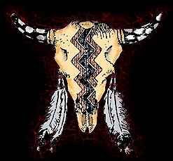 Buffalo Skull Talisman